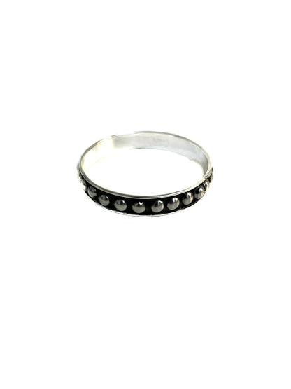 WESTERN BUBBLE METAL BANGLE BRACELET