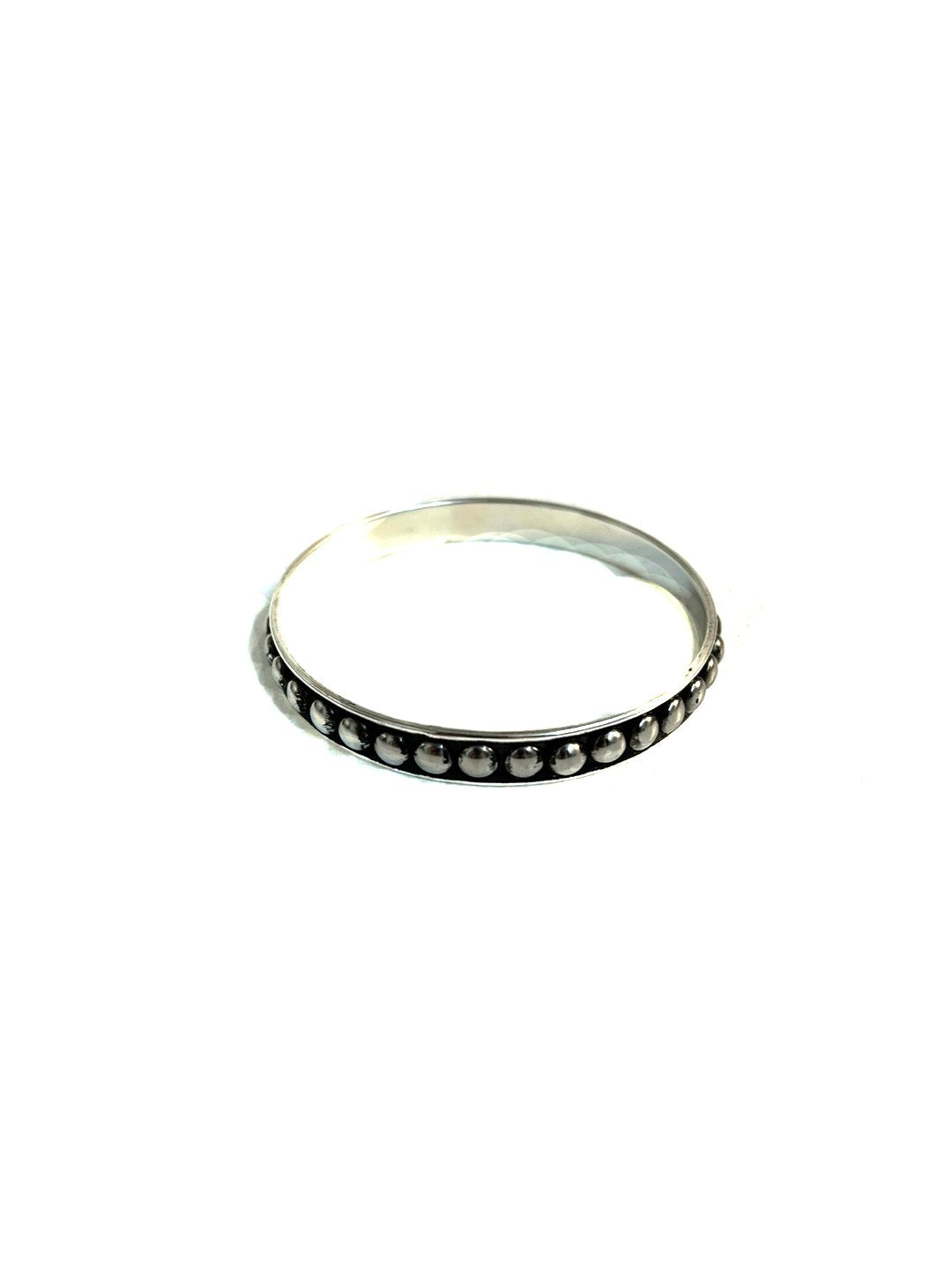 WESTERN BUBBLE METAL BANGLE BRACELET