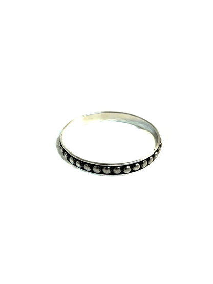 WESTERN BUBBLE METAL BANGLE BRACELET