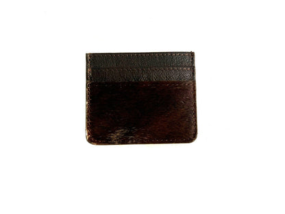 WESTERN GENUINE COWHIDE CARD HOLDER