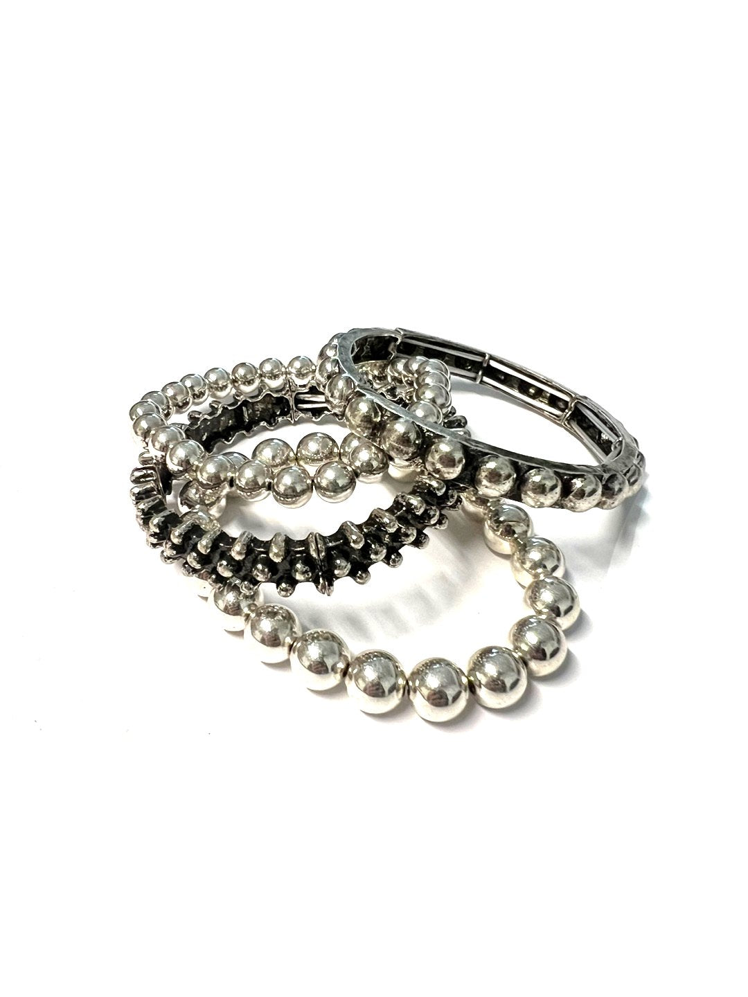 WESTERN 4 LAYERED BUBBLE STRETCH BRACELET