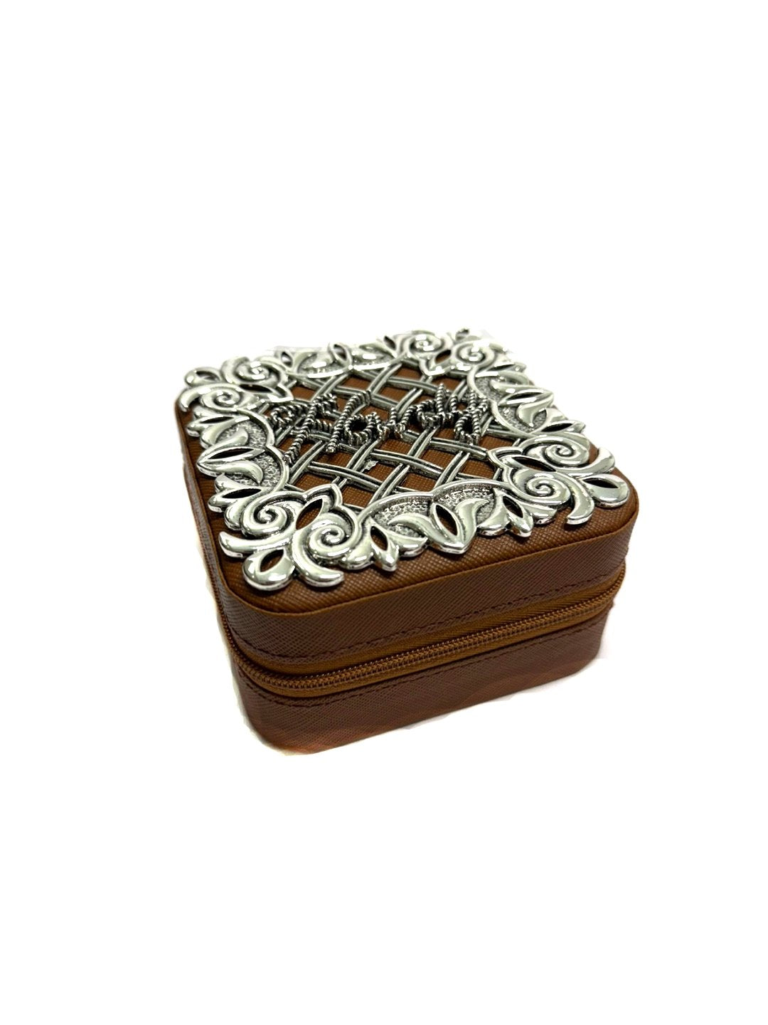 Western Howdy Metal Plate Jewelry Box