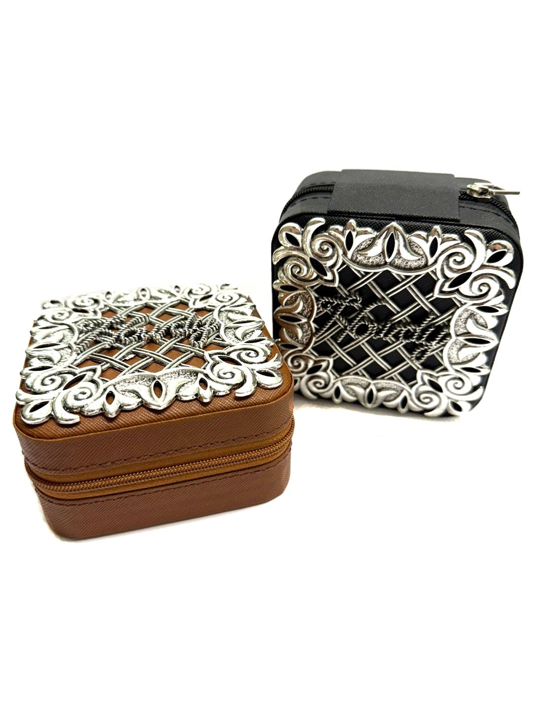 Western Howdy Metal Plate Jewelry Box