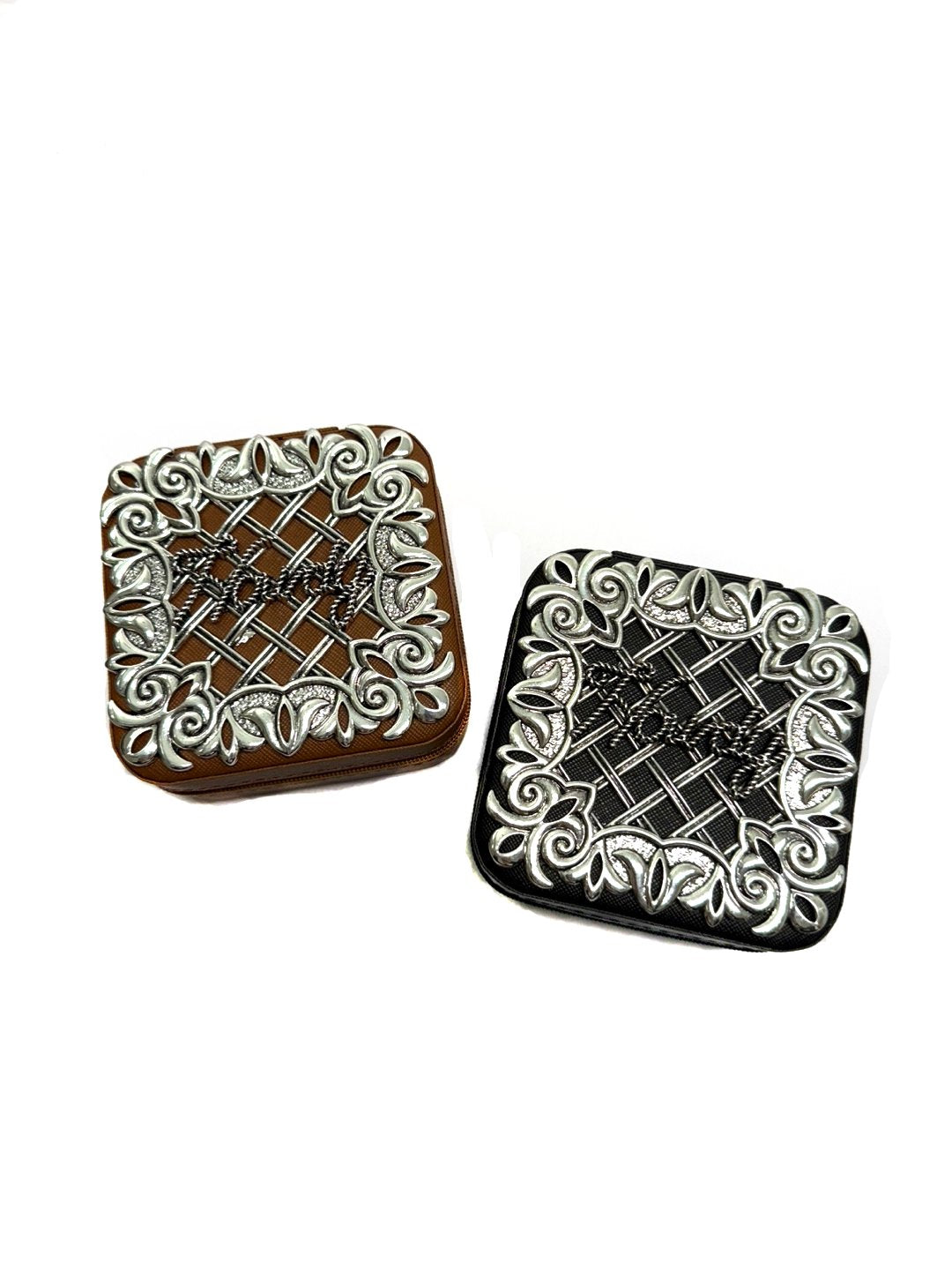 Western Howdy Metal Plate Jewelry Box