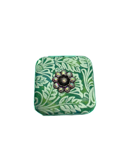 Western Pattern Flower Concho Jewelry Box