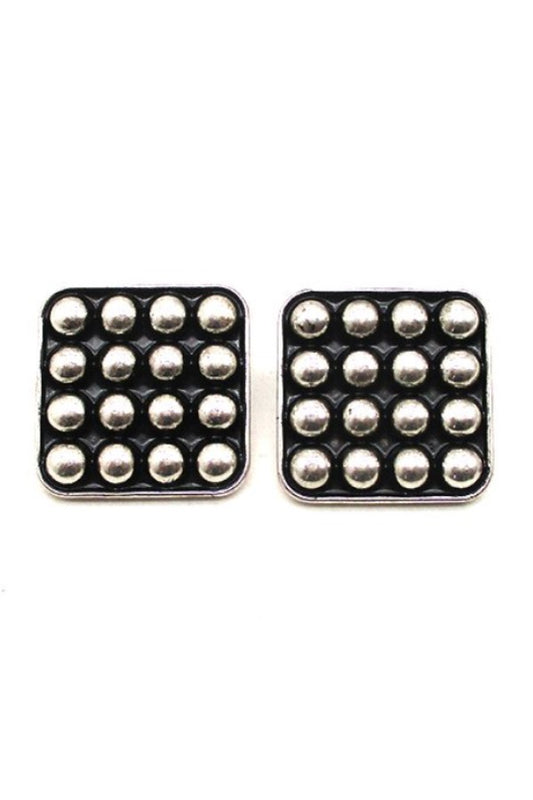 WESTERN BUBBLE STUD EARRINGS