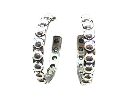 Western Bubble Hoop Earrings