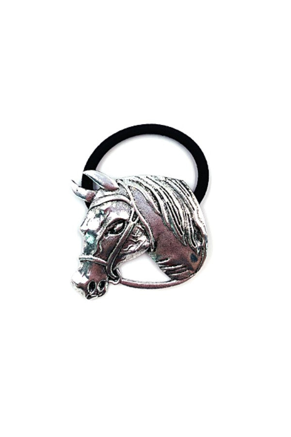 WESTERN HORSE DESIGN HAIR TIE