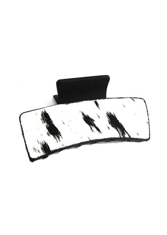 WESTERN COWHIDE STYLE HAIR CLAW