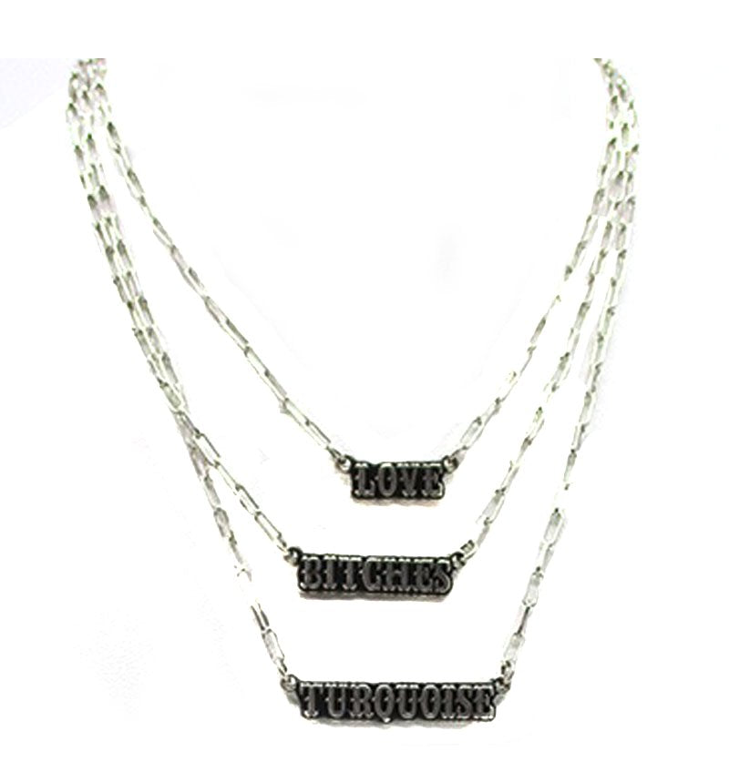 Western 3 Separate Necklace Set