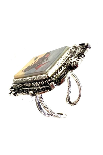 WESTERN CUFF RING