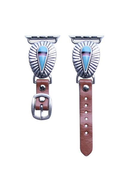 WESTERN CONCHO DESIGN APPLE WATCH BAND