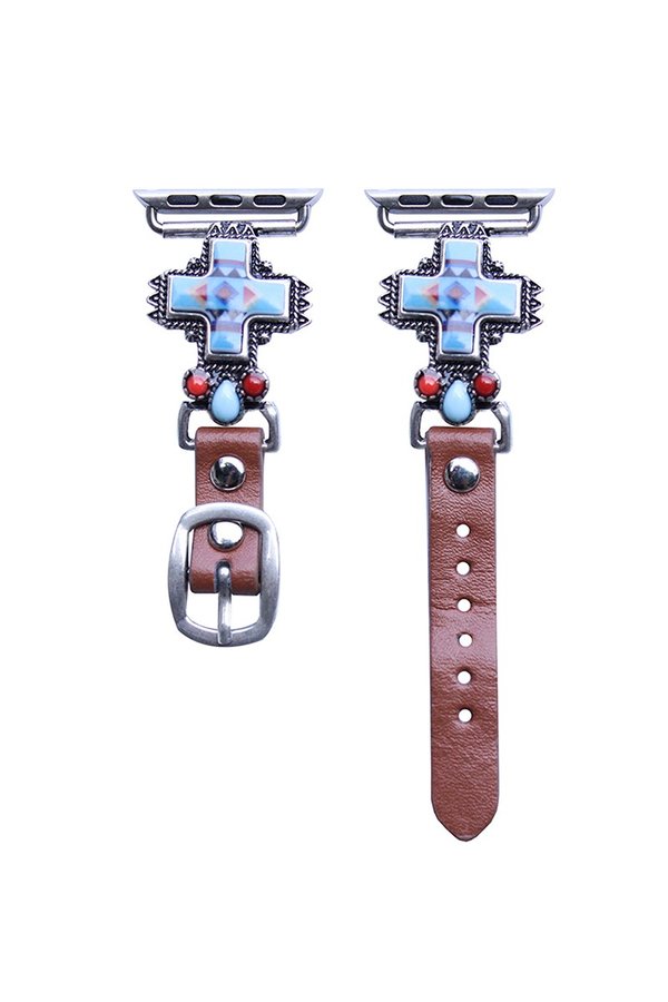 WESTERN CROSS DESIGN APPLE WATCH BAND