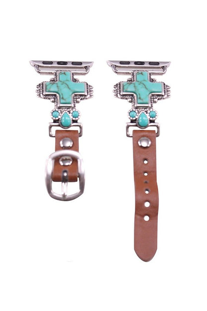 WESTERN CROSS DESIGN APPLE WATCH BAND