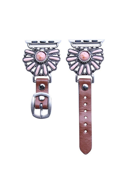 WESTERN CONCHO APPLE WATCH BAND