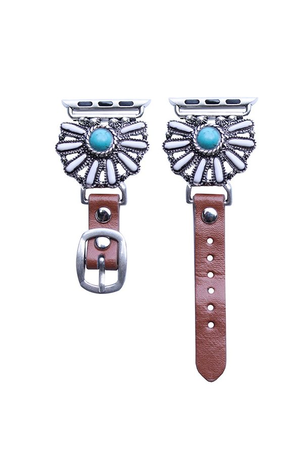 WESTERN CONCHO APPLE WATCH BAND