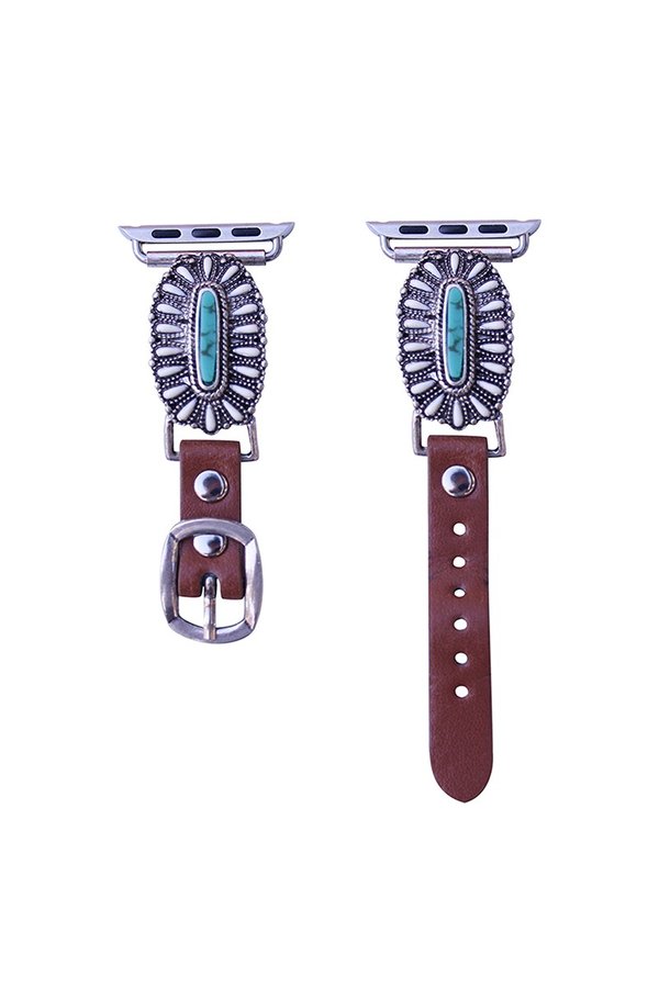 WESTERN CONCHO APPLE WATCH BAND