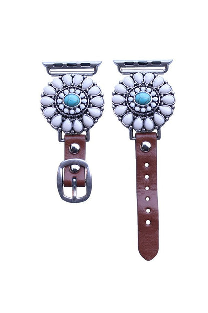 WESTERN CONCHO DESIGN APPLE WATCH BAND