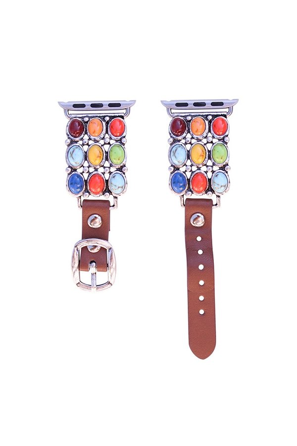 WESTERN TURQUOISE APPLE WATCH BAND