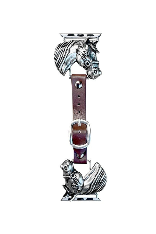 WESTERN HORSE DESIGN APPLE WATCH BAND