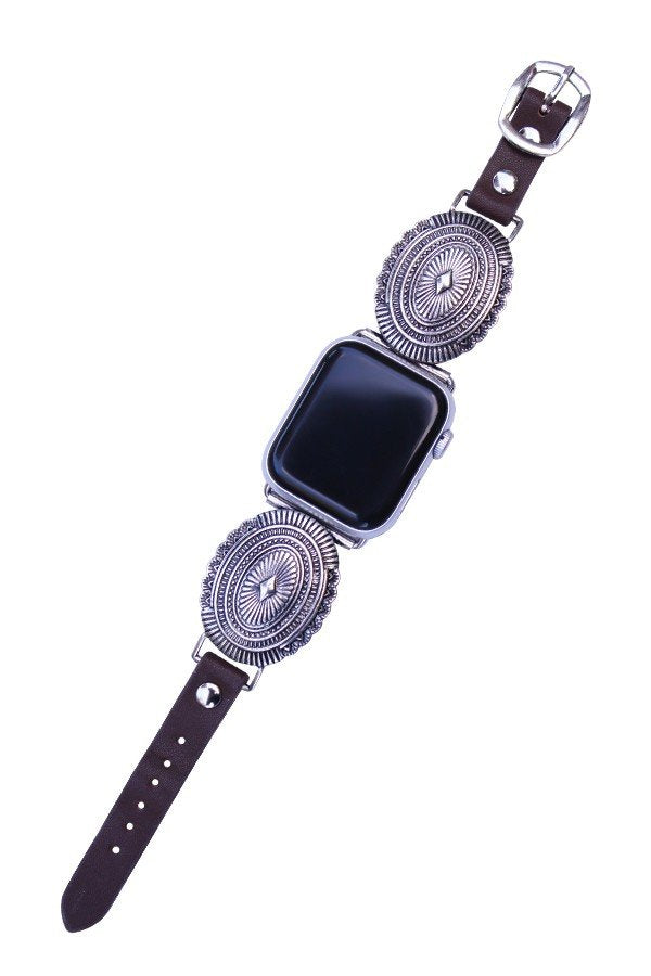 WESTERN CONCHO DESIGN APPLE WATCH BAND