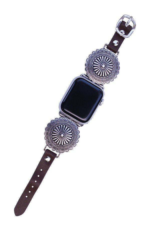 WESTERN CONCHO DESIGN APPLE WATCH BAND