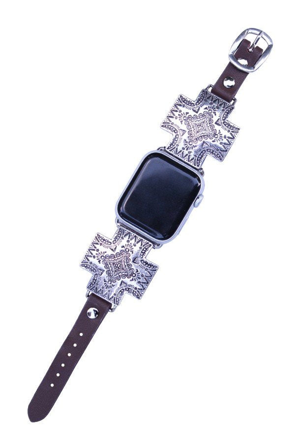 WESTERN CROSS DESIGN APPLE WATCH BAND