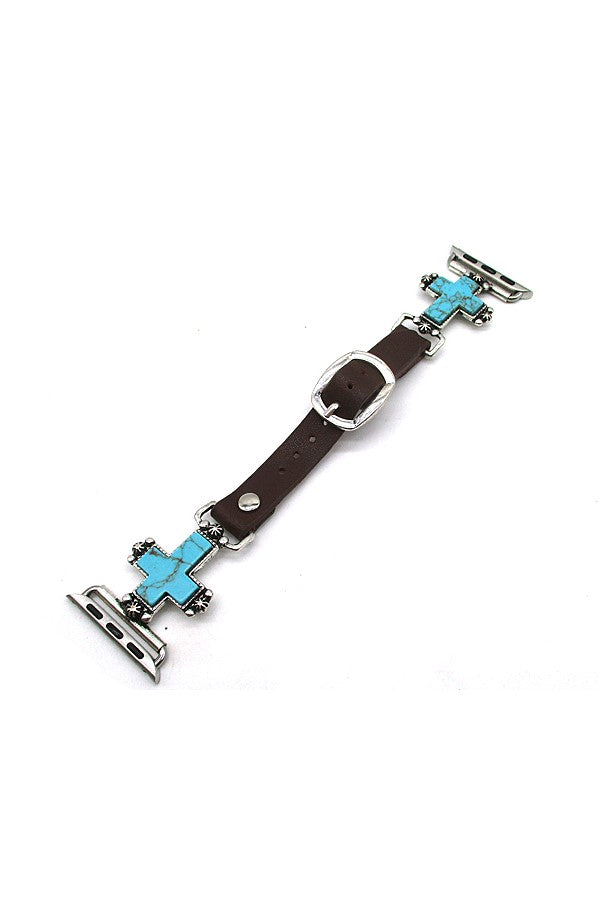 WESTERN CROSS DESIGN APPLE WATCH BAND