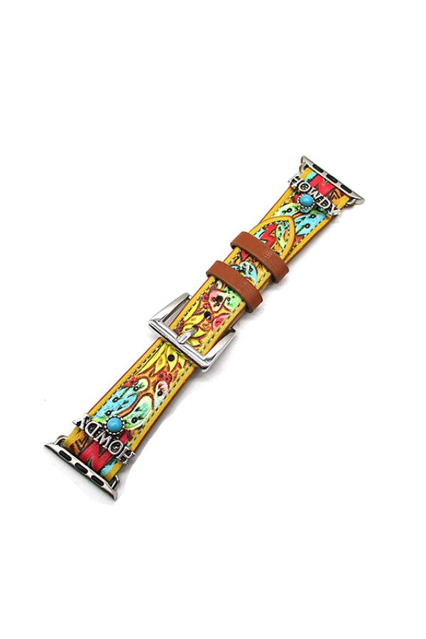 WESTERN DESIGN PRINT APPLE WATCH BAND