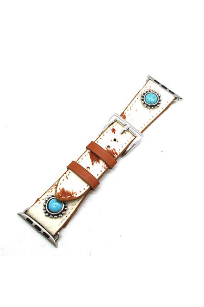 WESTERN GENUINE COWHIDE APPLE WATCH BAND