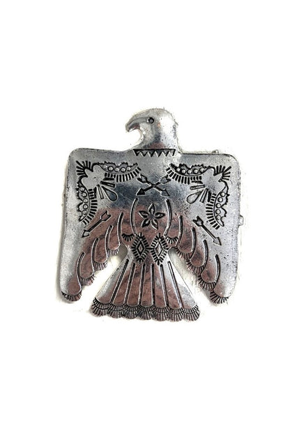 WESTERN THUNDER BIRD BELT BUCKLE